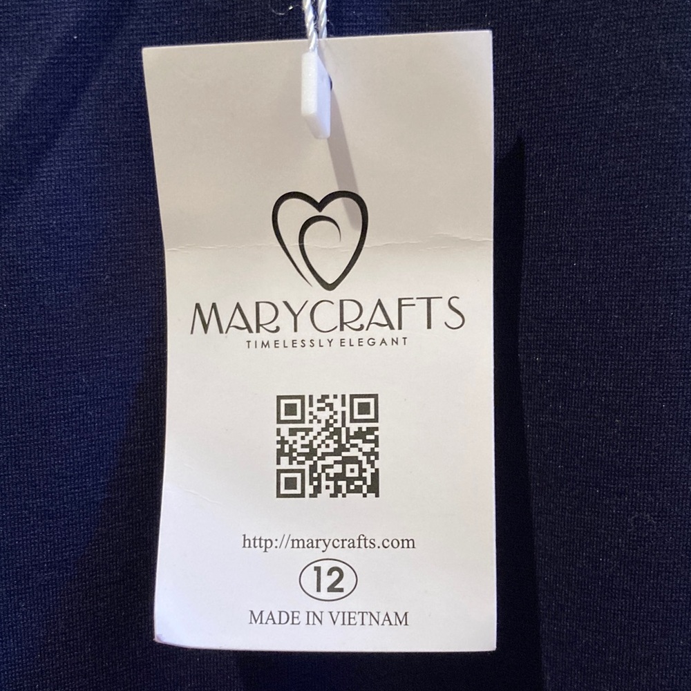 NWT Marycrafts Navy Pants - Picture 2 of 6